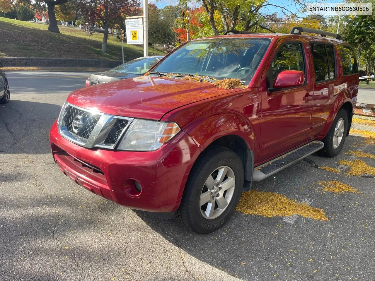 2012 Nissan Pathfinder S VIN: 5N1AR1NB6CC630596 Lot: 75939434