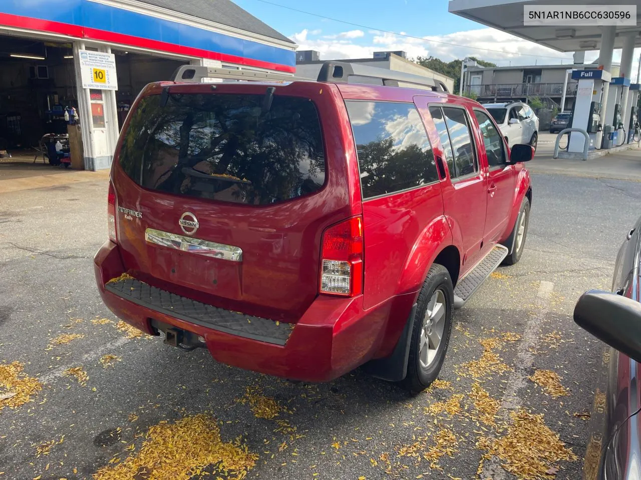 2012 Nissan Pathfinder S VIN: 5N1AR1NB6CC630596 Lot: 75939434