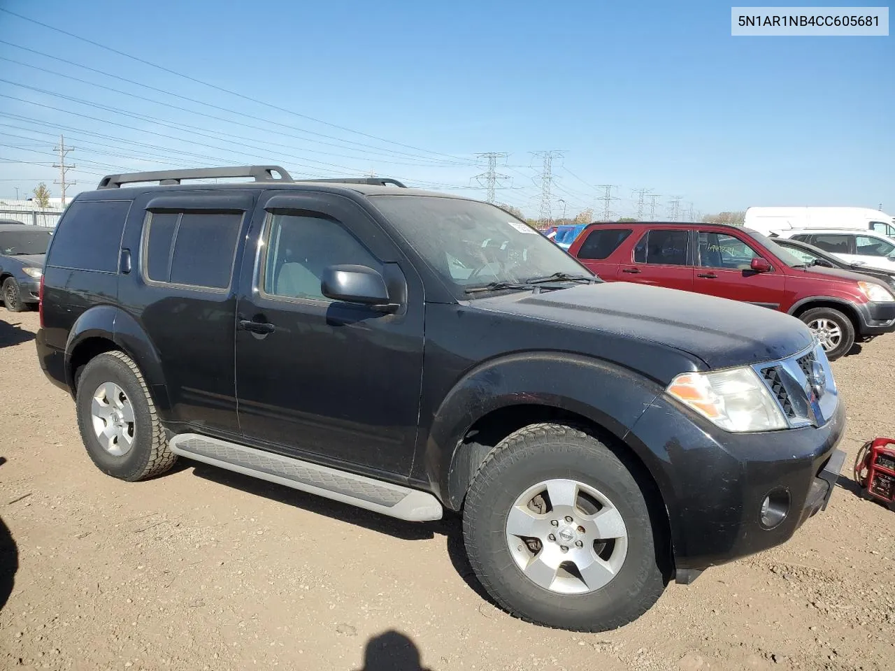 2012 Nissan Pathfinder S VIN: 5N1AR1NB4CC605681 Lot: 76235824