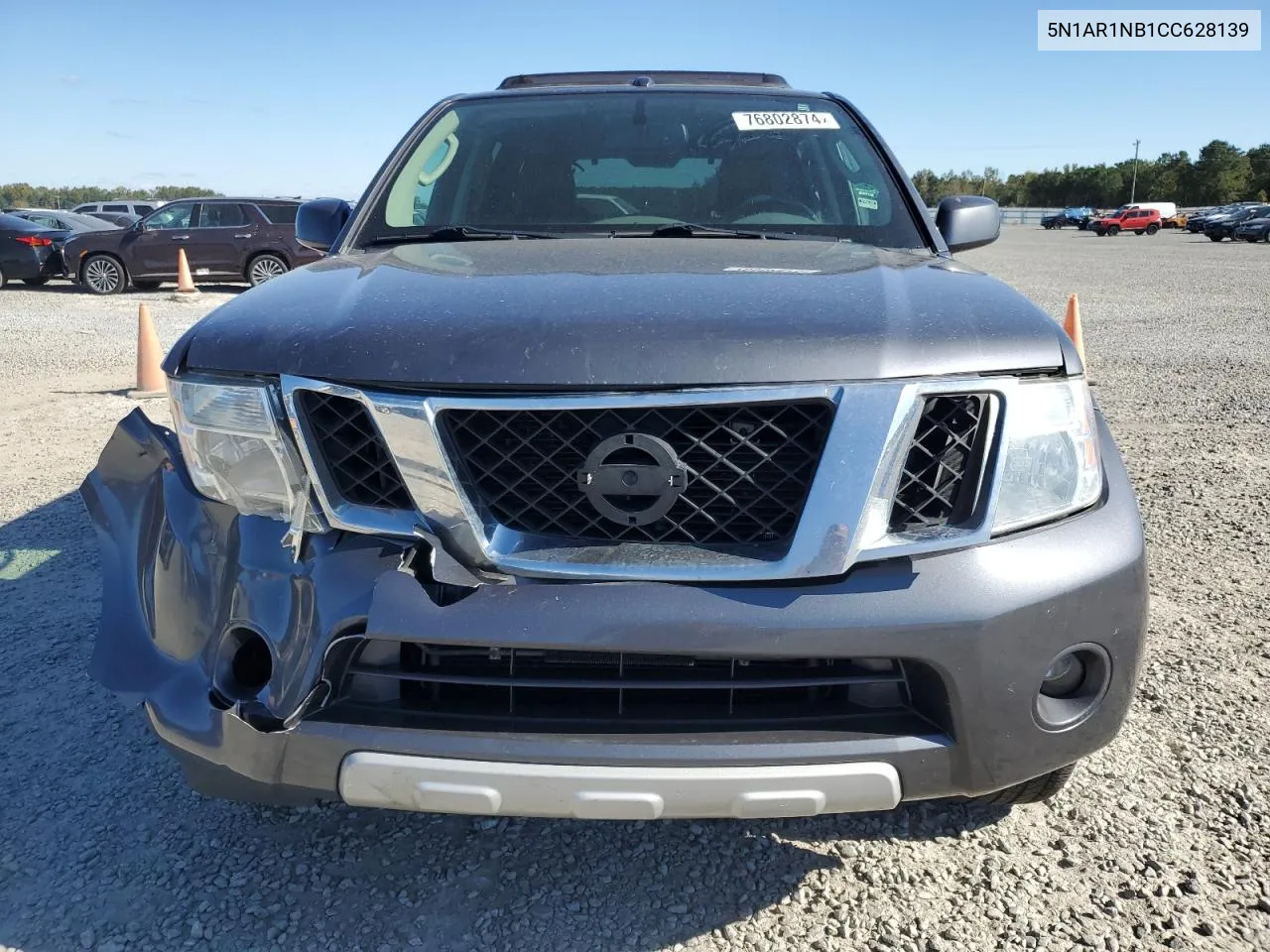 2012 Nissan Pathfinder S VIN: 5N1AR1NB1CC628139 Lot: 76802874