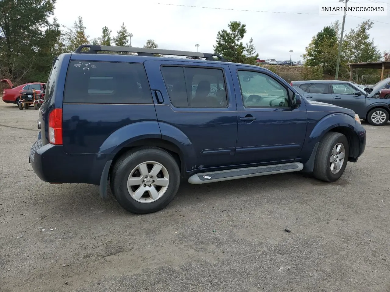 2012 Nissan Pathfinder S VIN: 5N1AR1NN7CC600453 Lot: 77019314