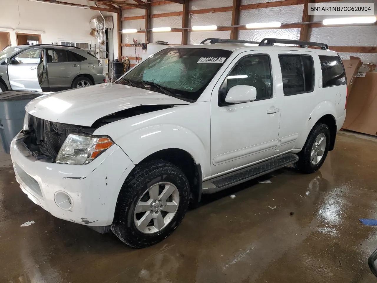 2012 Nissan Pathfinder S VIN: 5N1AR1NB7CC620904 Lot: 77362784