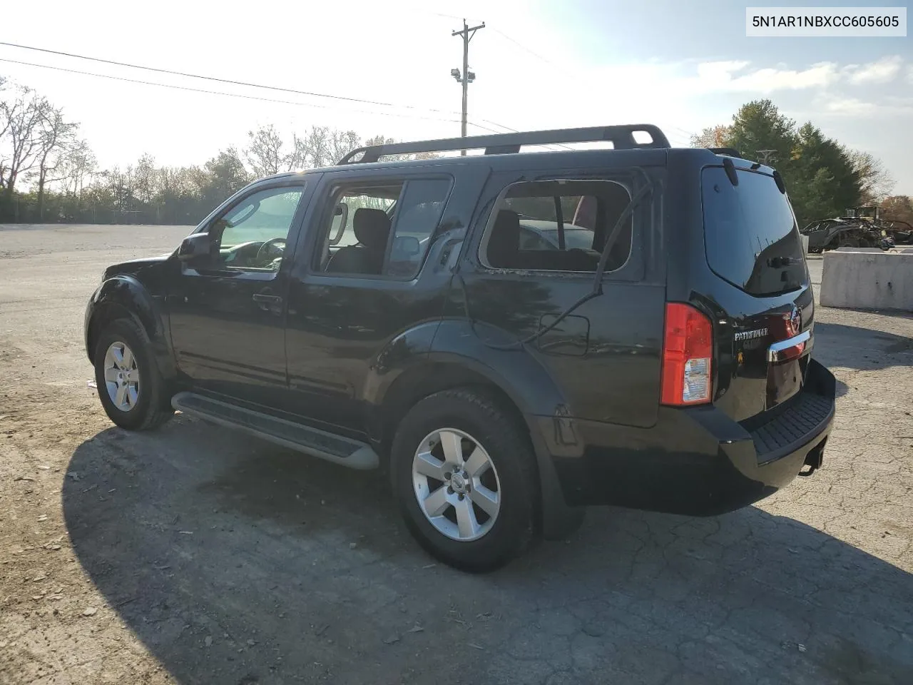 2012 Nissan Pathfinder S VIN: 5N1AR1NBXCC605605 Lot: 77552904