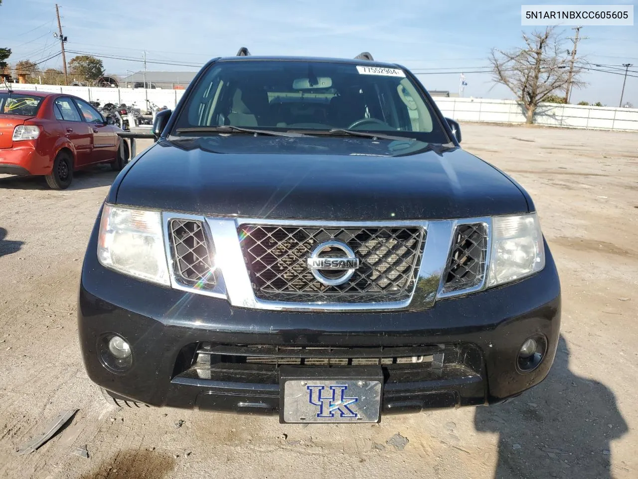 2012 Nissan Pathfinder S VIN: 5N1AR1NBXCC605605 Lot: 77552904