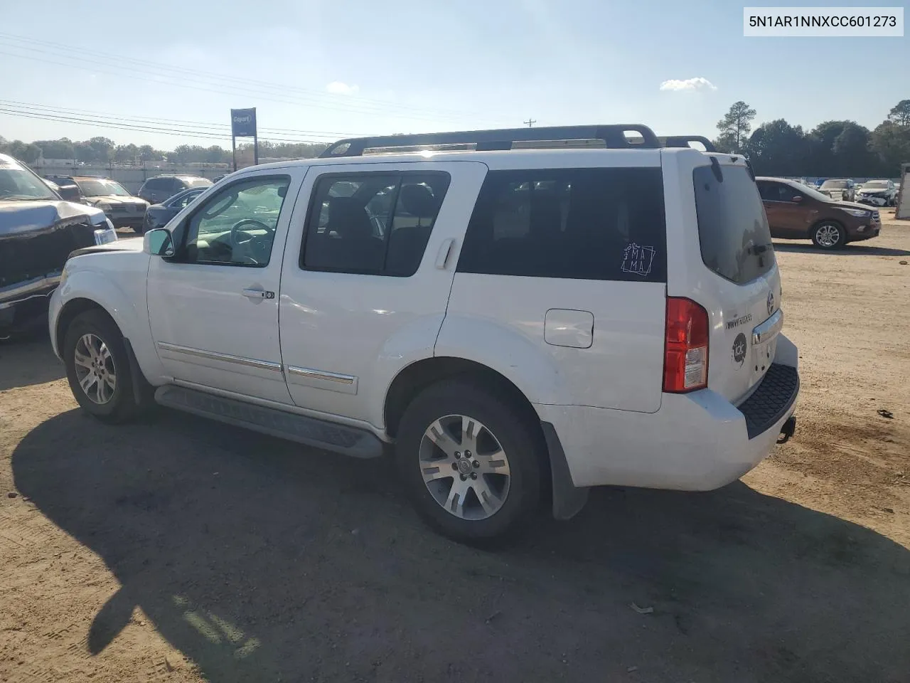 2012 Nissan Pathfinder S VIN: 5N1AR1NNXCC601273 Lot: 77741244