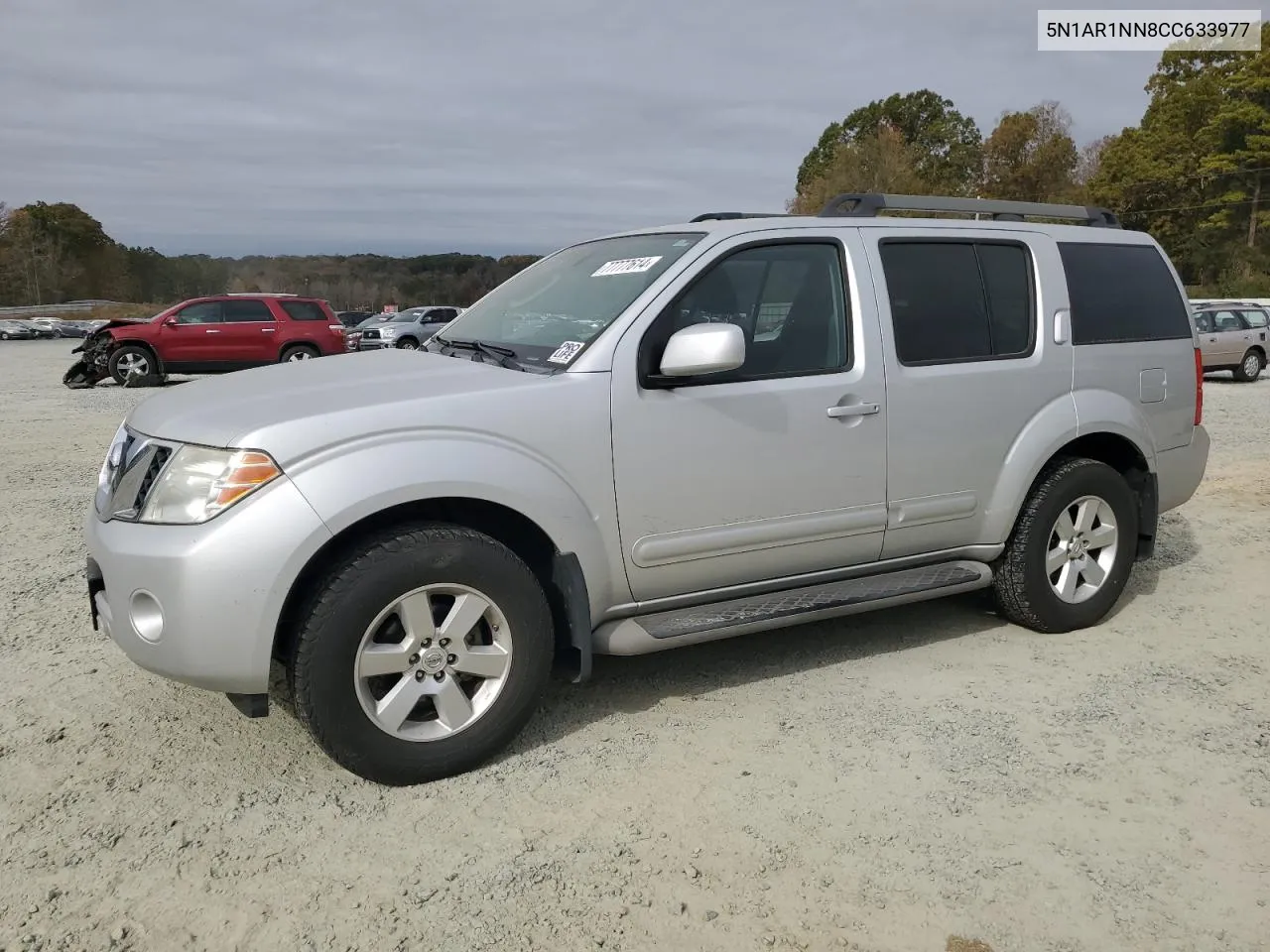 2012 Nissan Pathfinder S VIN: 5N1AR1NN8CC633977 Lot: 77777614