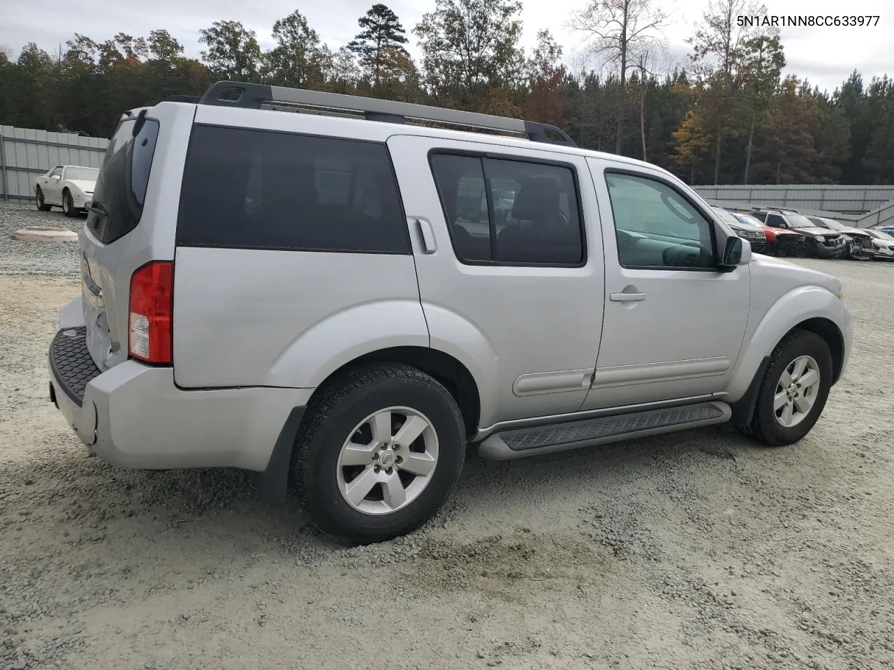 2012 Nissan Pathfinder S VIN: 5N1AR1NN8CC633977 Lot: 77777614