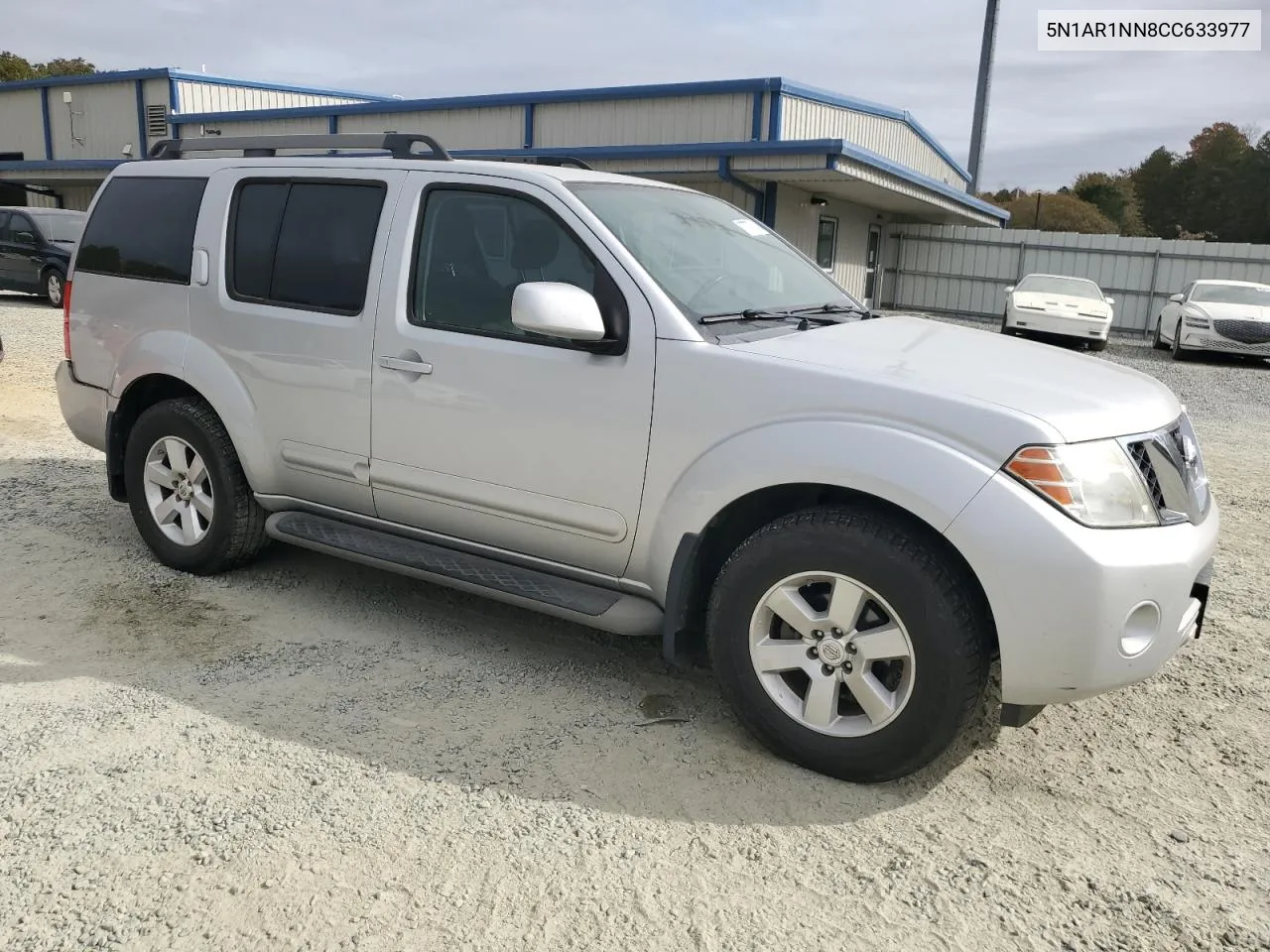 2012 Nissan Pathfinder S VIN: 5N1AR1NN8CC633977 Lot: 77777614