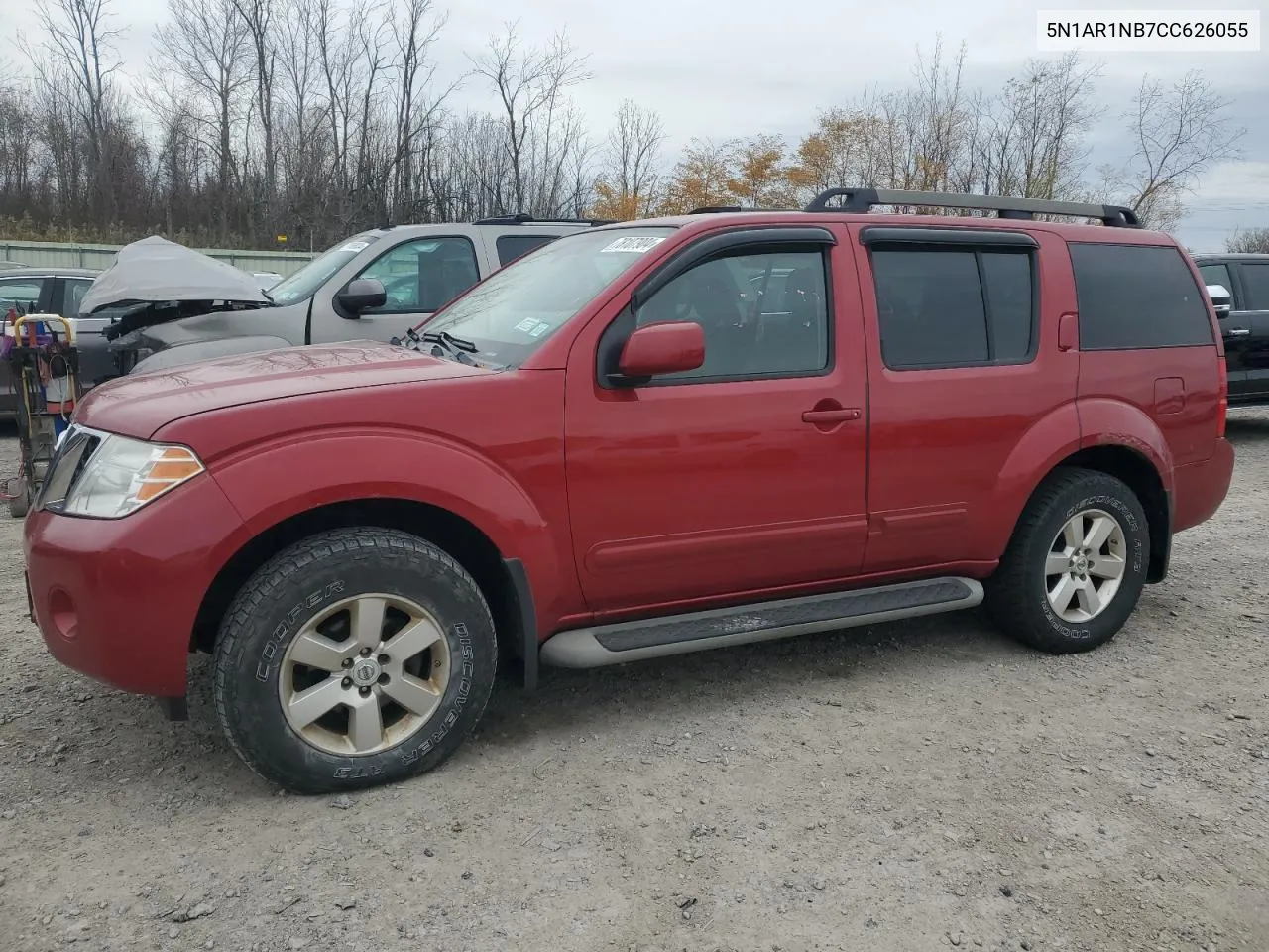 2012 Nissan Pathfinder S VIN: 5N1AR1NB7CC626055 Lot: 78107904