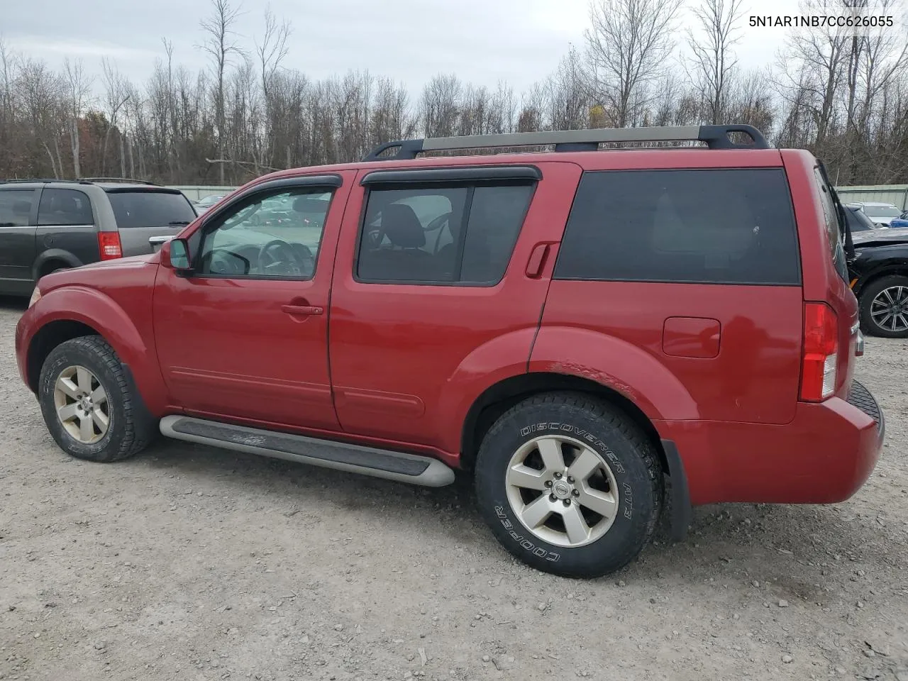 2012 Nissan Pathfinder S VIN: 5N1AR1NB7CC626055 Lot: 78107904