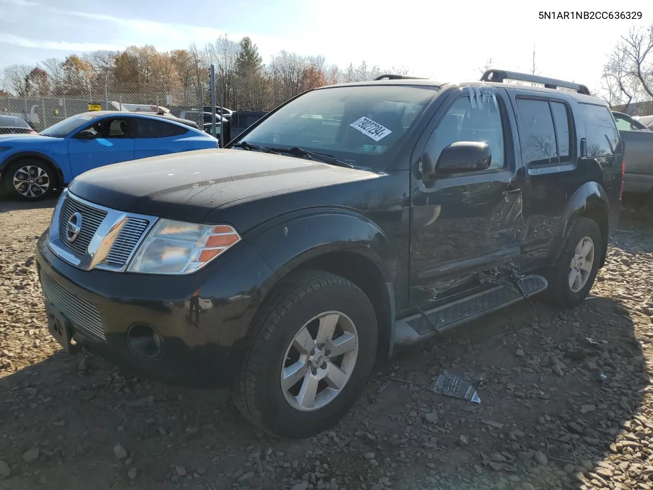 2012 Nissan Pathfinder S VIN: 5N1AR1NB2CC636329 Lot: 79027294