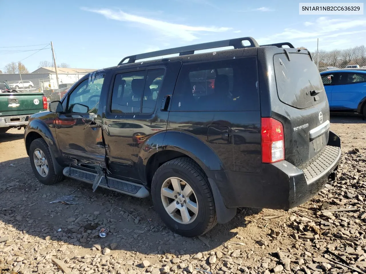 2012 Nissan Pathfinder S VIN: 5N1AR1NB2CC636329 Lot: 79027294