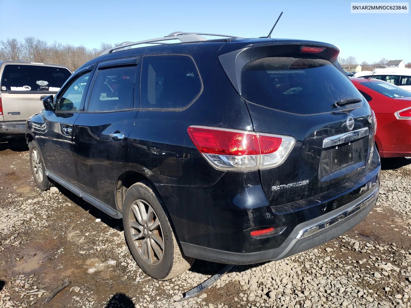 2013 Nissan Pathfinder S VIN: 5N1AR2MM9DC623846 Lot: 42964384