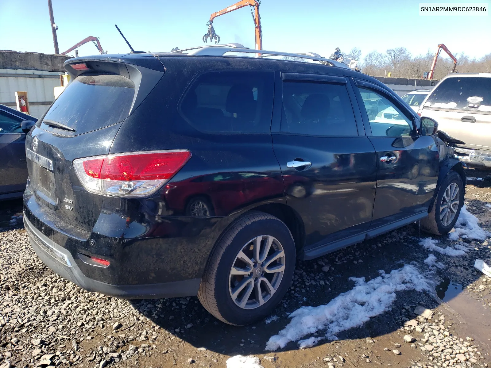 2013 Nissan Pathfinder S VIN: 5N1AR2MM9DC623846 Lot: 42964384