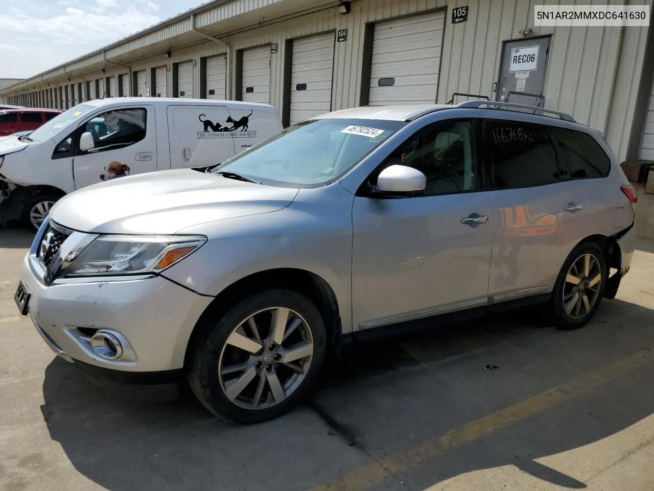 2013 Nissan Pathfinder S VIN: 5N1AR2MMXDC641630 Lot: 46792524