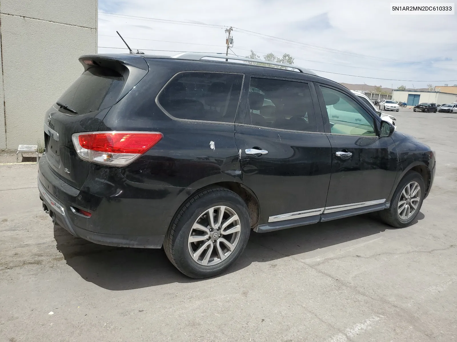 2013 Nissan Pathfinder S VIN: 5N1AR2MN2DC610333 Lot: 57349914