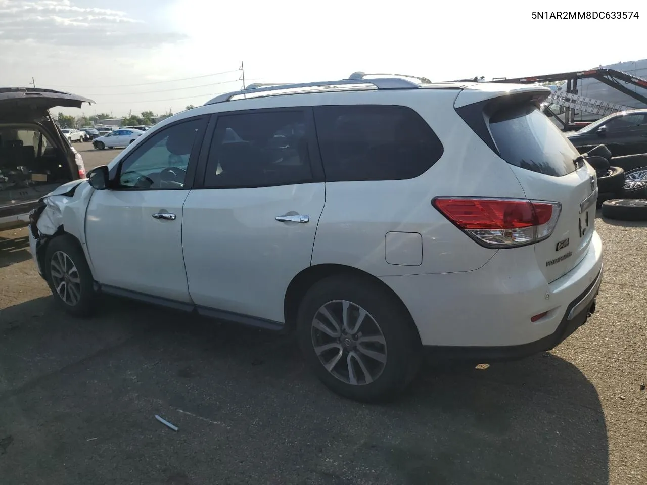 2013 Nissan Pathfinder S VIN: 5N1AR2MM8DC633574 Lot: 58280304