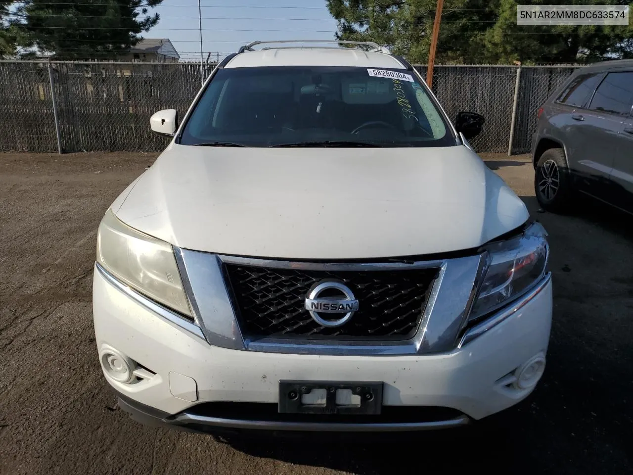 2013 Nissan Pathfinder S VIN: 5N1AR2MM8DC633574 Lot: 58280304