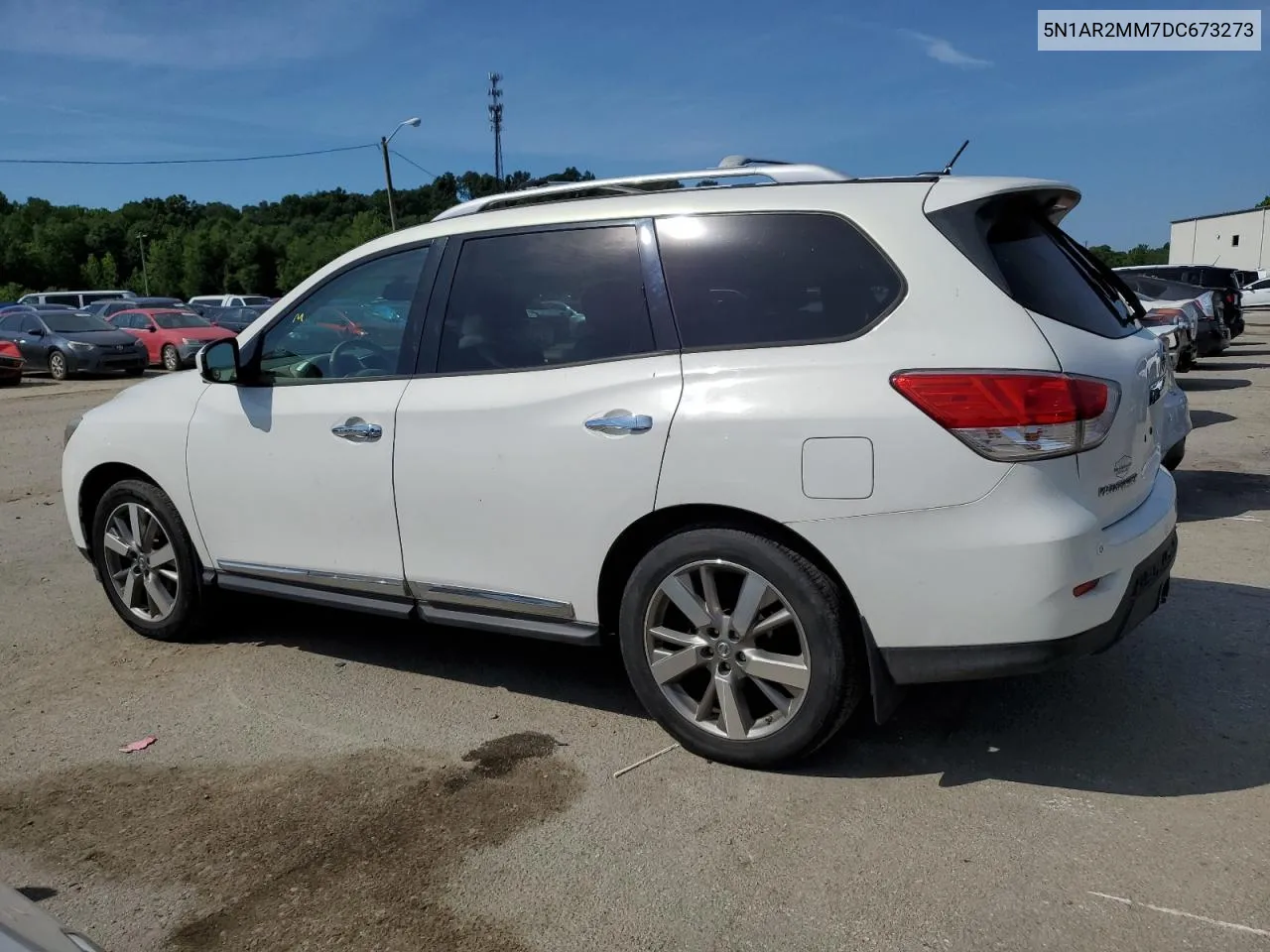 2013 Nissan Pathfinder S VIN: 5N1AR2MM7DC673273 Lot: 60296544