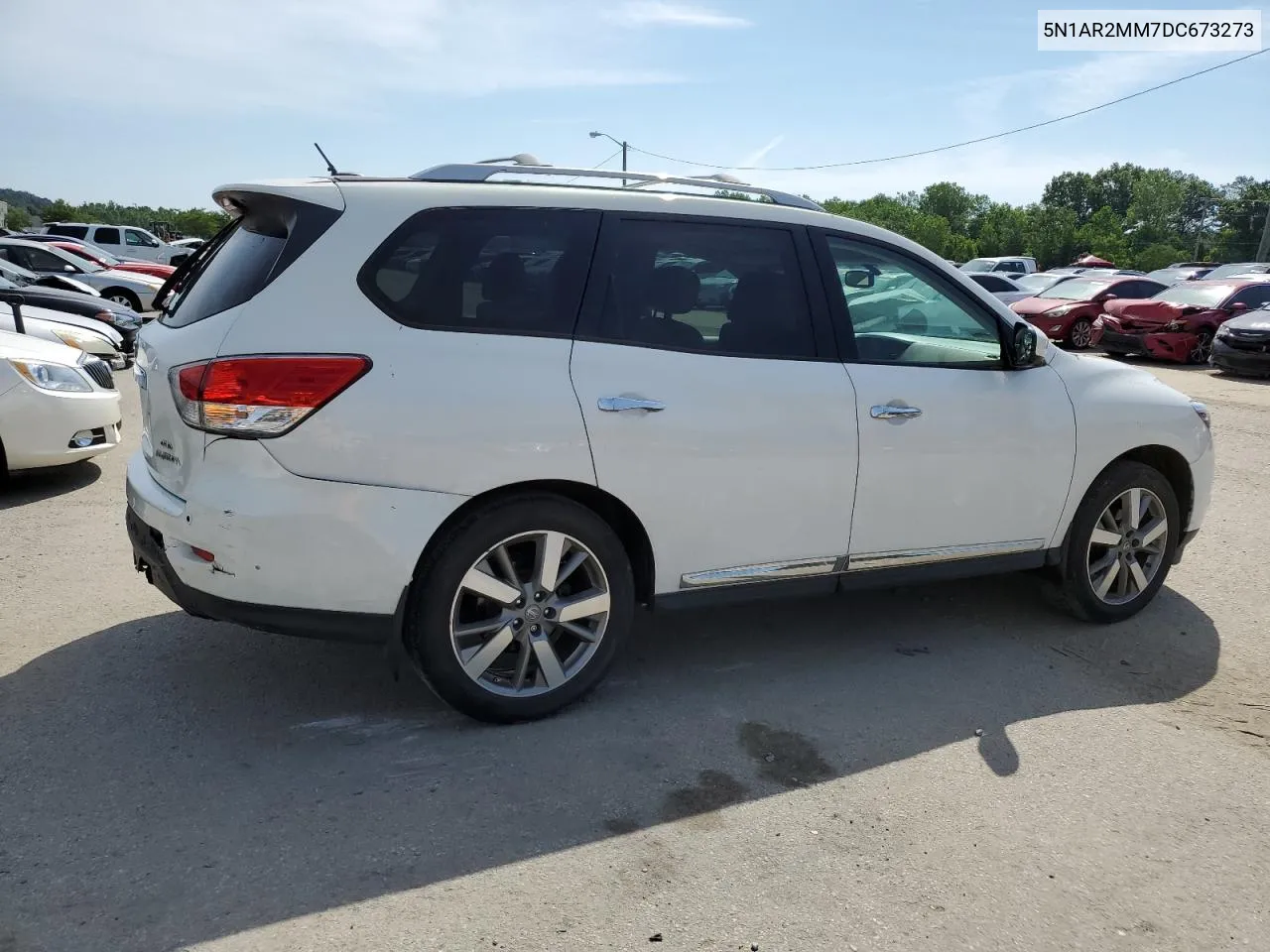 2013 Nissan Pathfinder S VIN: 5N1AR2MM7DC673273 Lot: 60296544