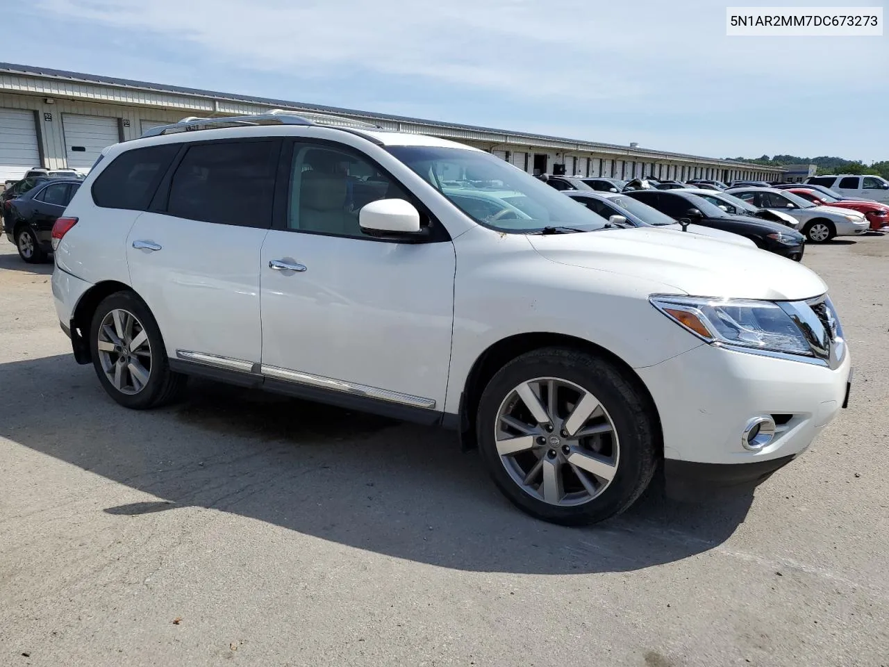 2013 Nissan Pathfinder S VIN: 5N1AR2MM7DC673273 Lot: 60296544