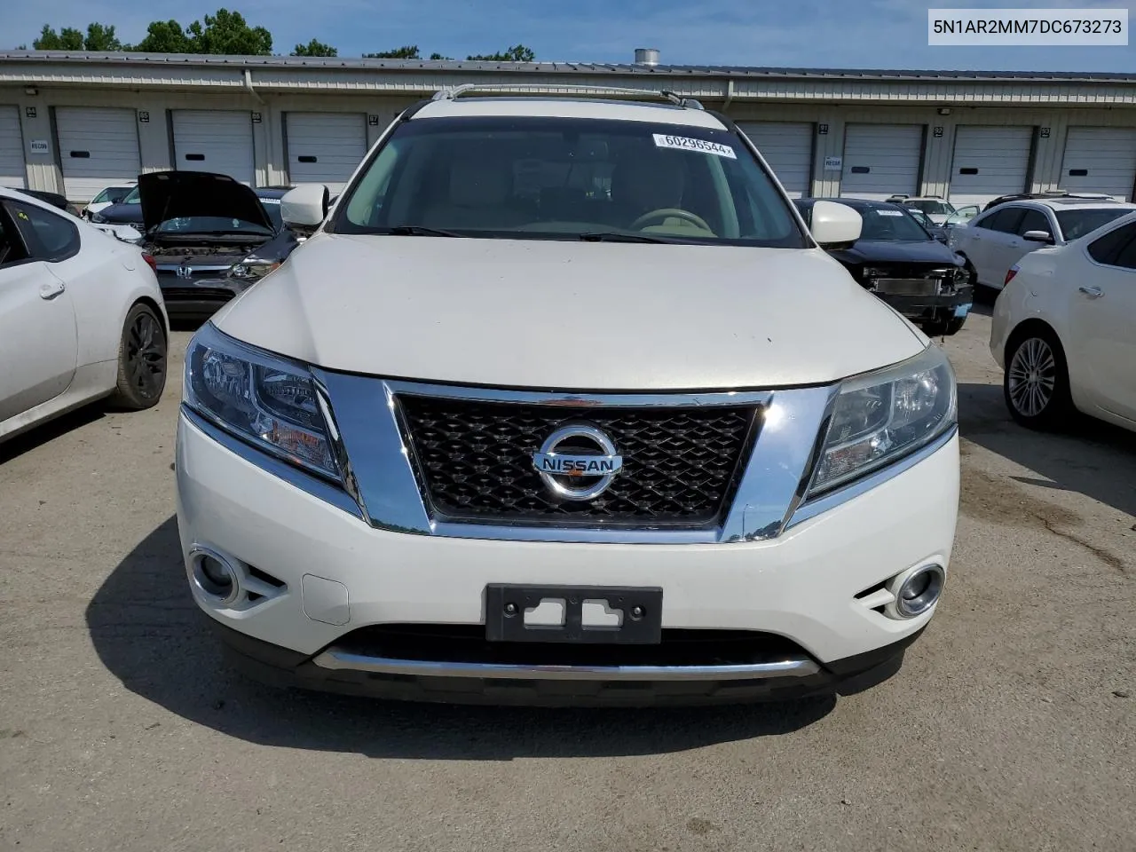 2013 Nissan Pathfinder S VIN: 5N1AR2MM7DC673273 Lot: 60296544