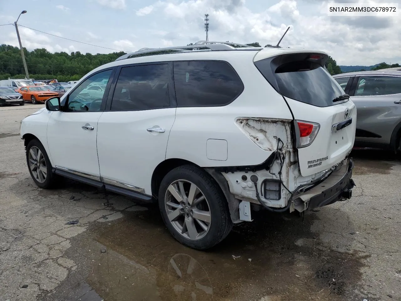 2013 Nissan Pathfinder S VIN: 5N1AR2MM3DC678972 Lot: 61114024