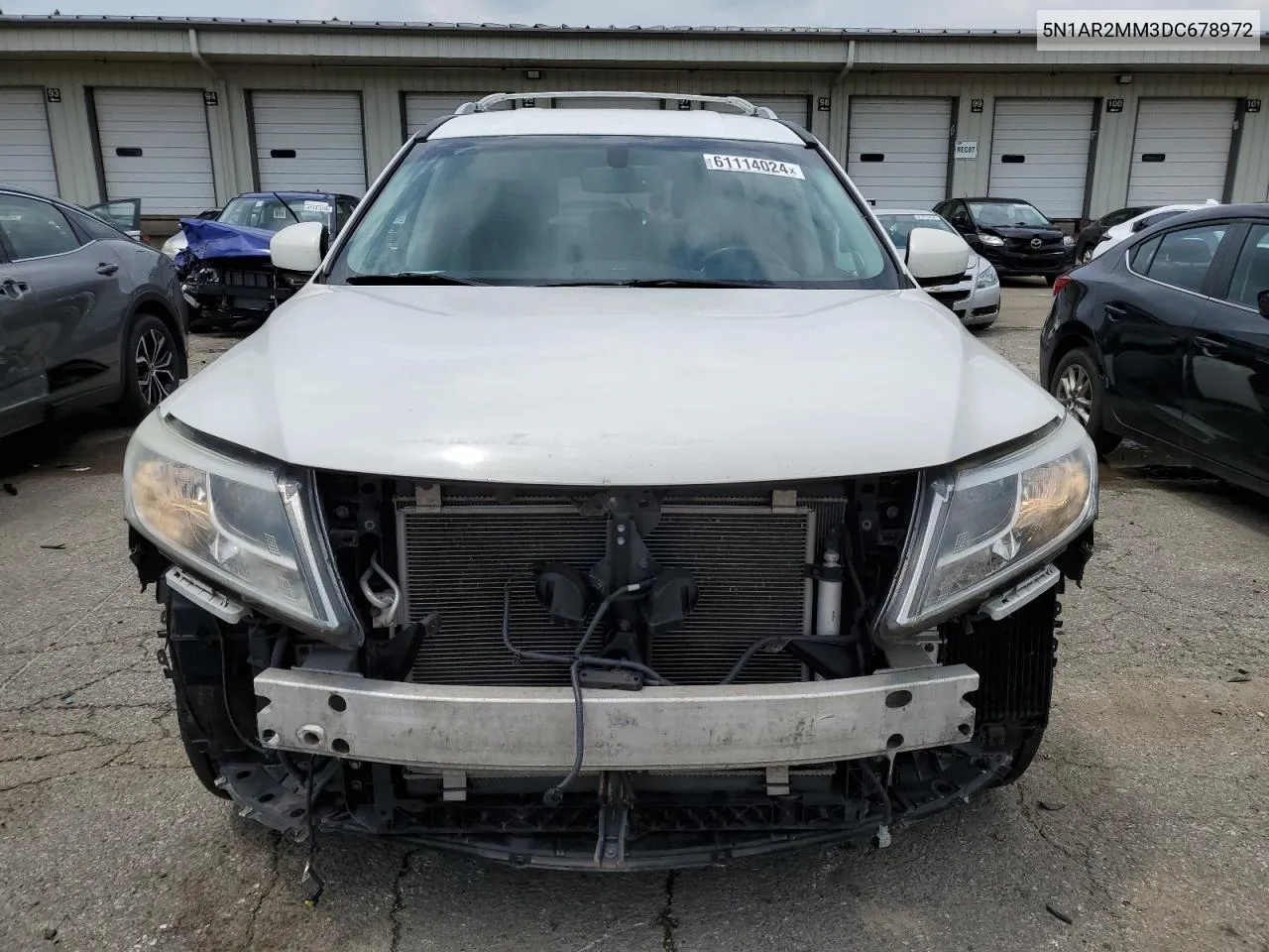 5N1AR2MM3DC678972 2013 Nissan Pathfinder S