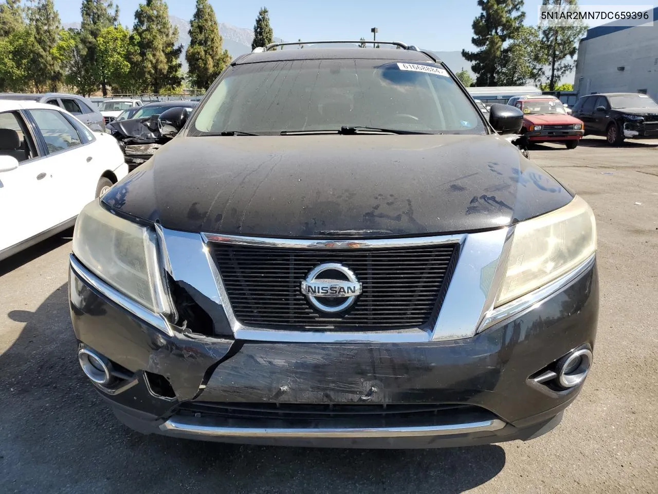 2013 Nissan Pathfinder S VIN: 5N1AR2MN7DC659396 Lot: 61668884