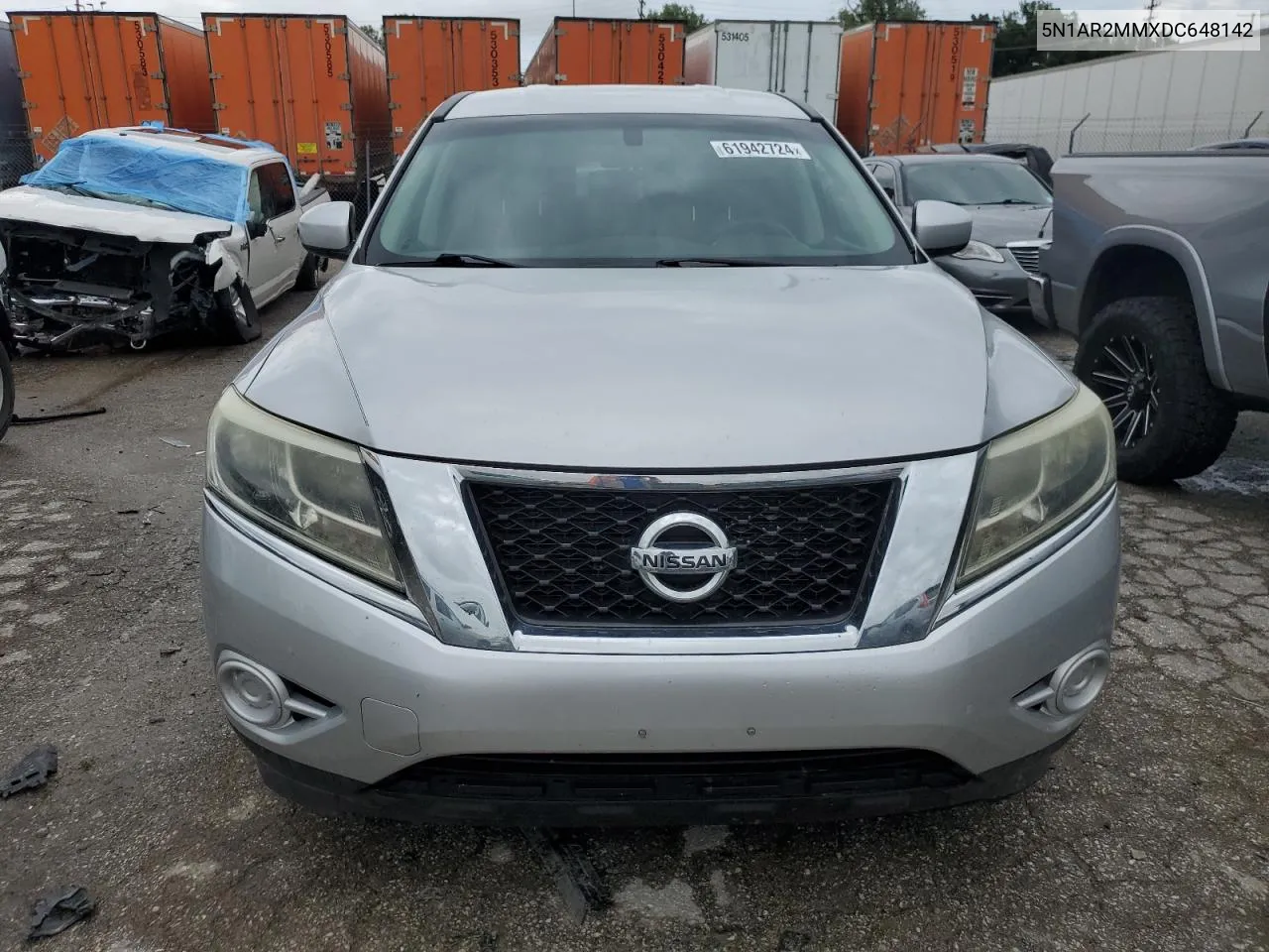 5N1AR2MMXDC648142 2013 Nissan Pathfinder S