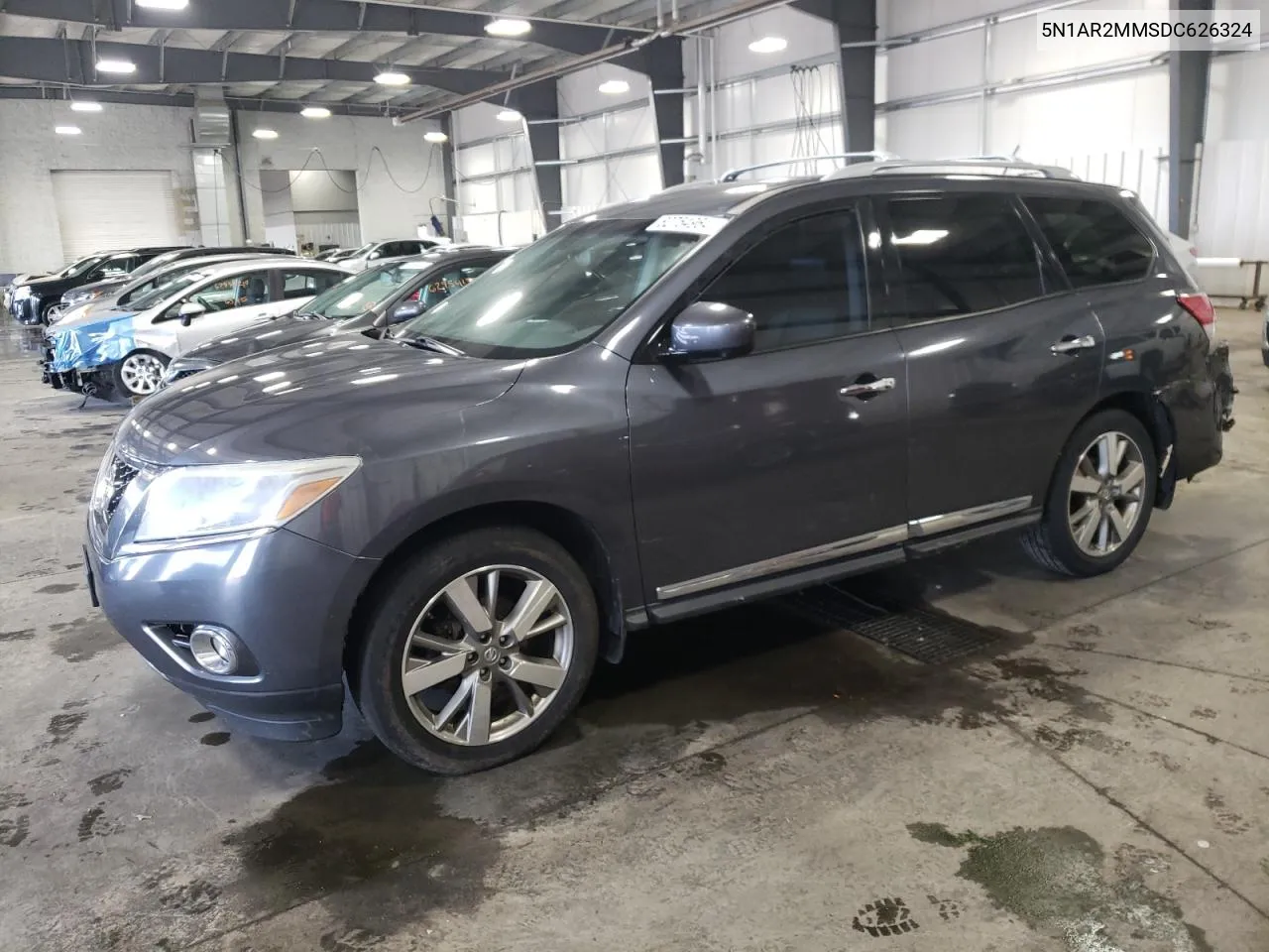 2013 Nissan Pathfinder S VIN: 5N1AR2MMSDC626324 Lot: 62754964