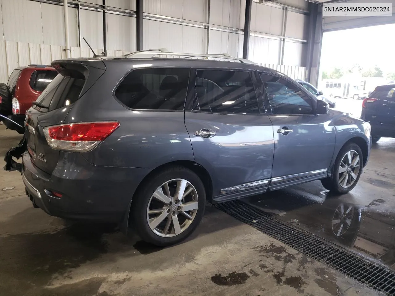 2013 Nissan Pathfinder S VIN: 5N1AR2MMSDC626324 Lot: 62754964