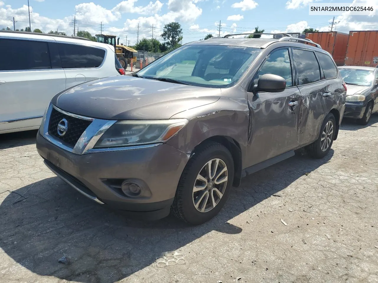 2013 Nissan Pathfinder S VIN: 5N1AR2MM3DC625446 Lot: 62840604