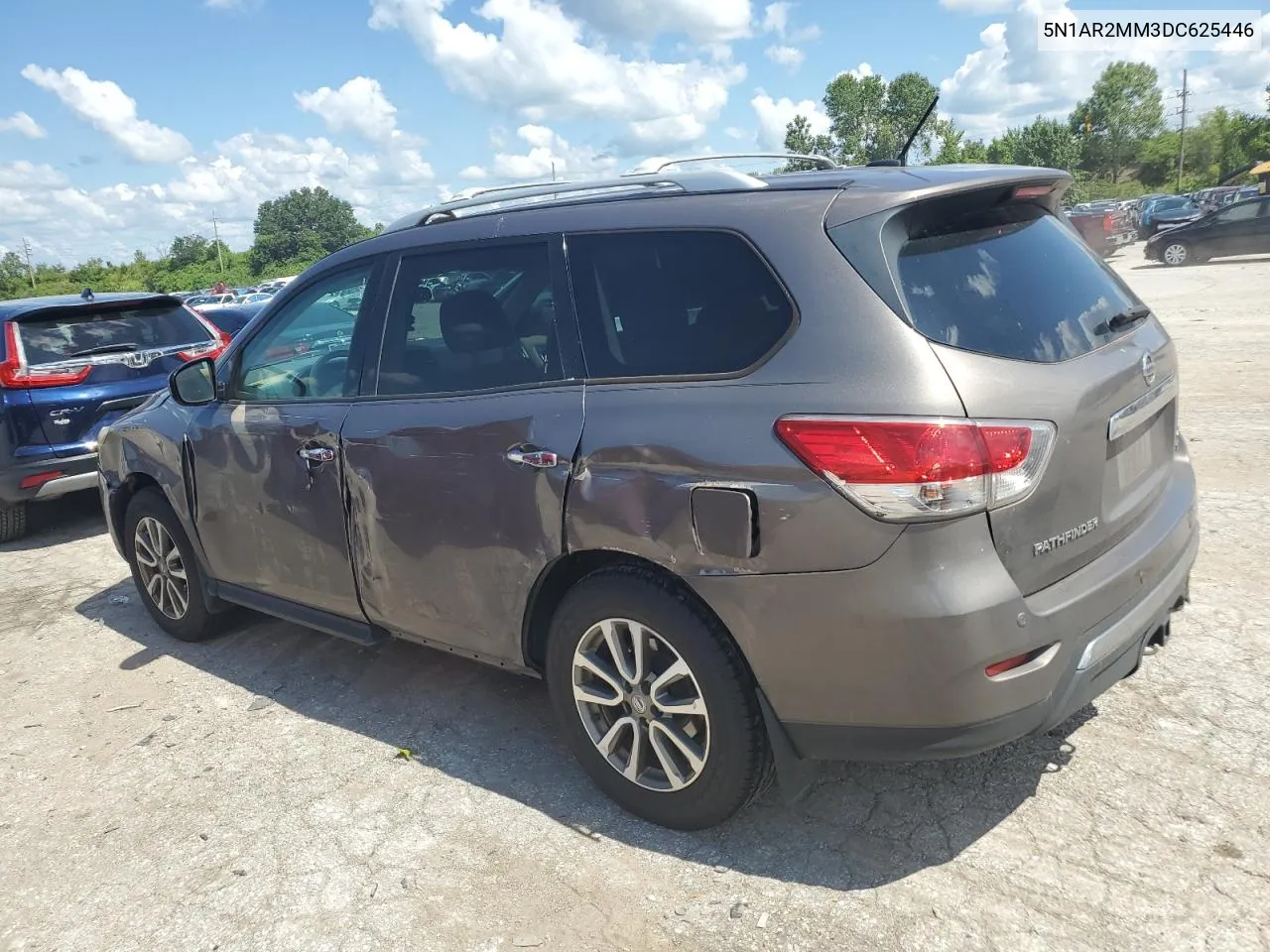 2013 Nissan Pathfinder S VIN: 5N1AR2MM3DC625446 Lot: 62840604