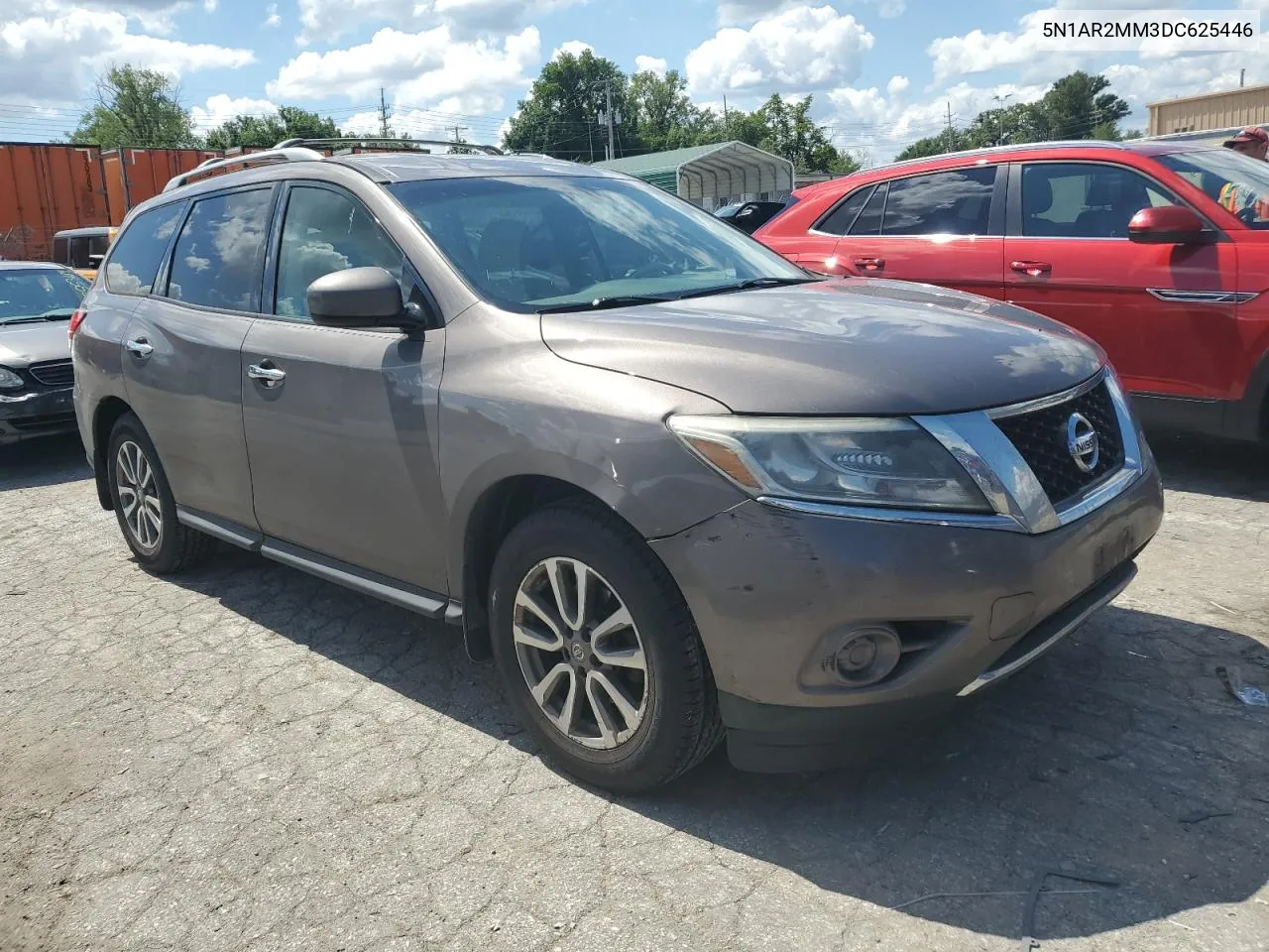 2013 Nissan Pathfinder S VIN: 5N1AR2MM3DC625446 Lot: 62840604