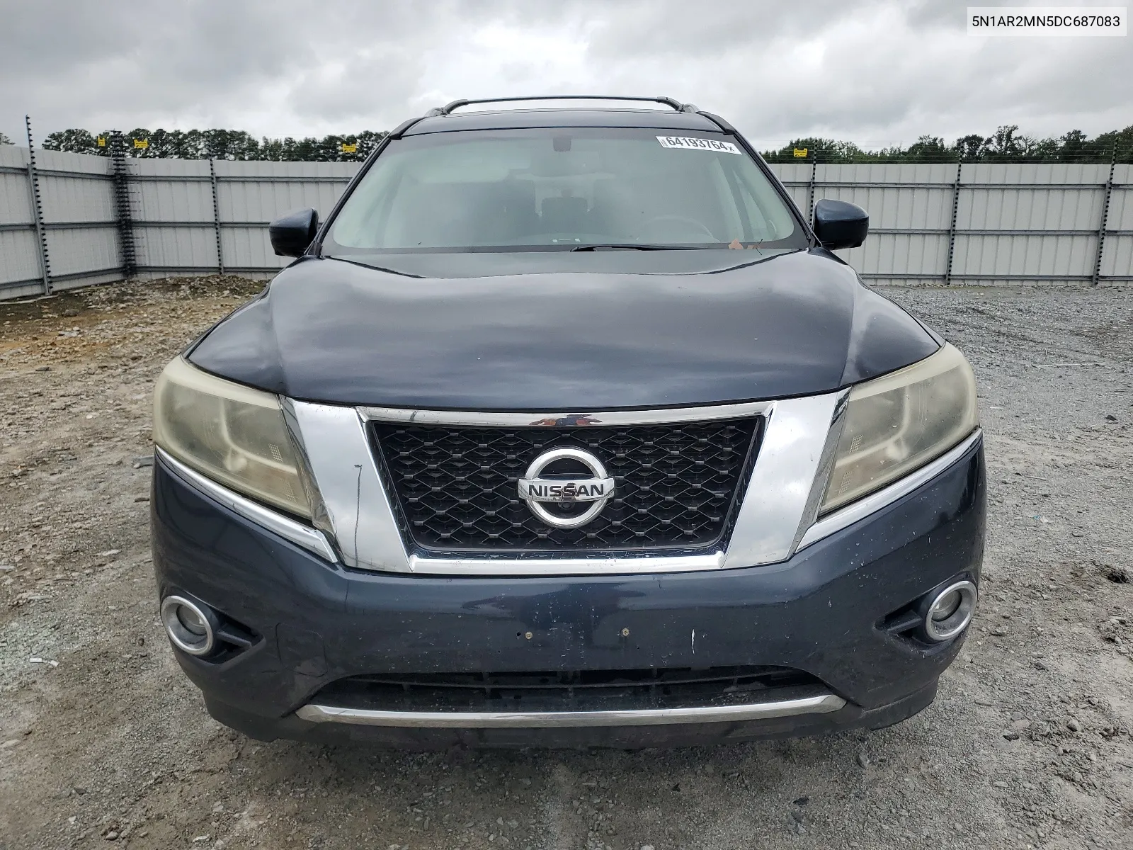 2013 Nissan Pathfinder S VIN: 5N1AR2MN5DC687083 Lot: 64193764