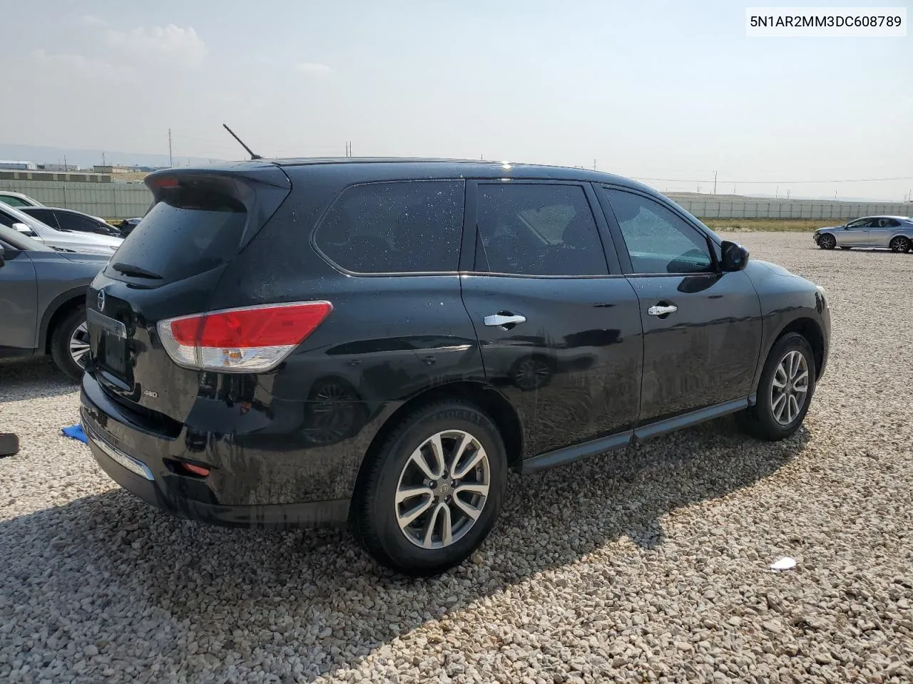 2013 Nissan Pathfinder S VIN: 5N1AR2MM3DC608789 Lot: 64235354