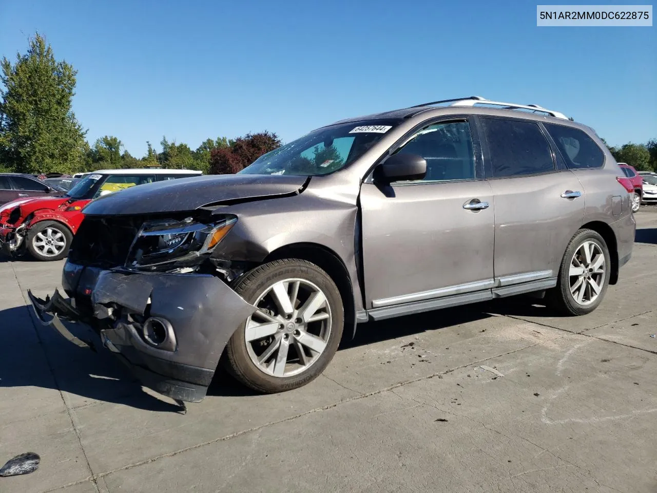 2013 Nissan Pathfinder S VIN: 5N1AR2MM0DC622875 Lot: 64257644