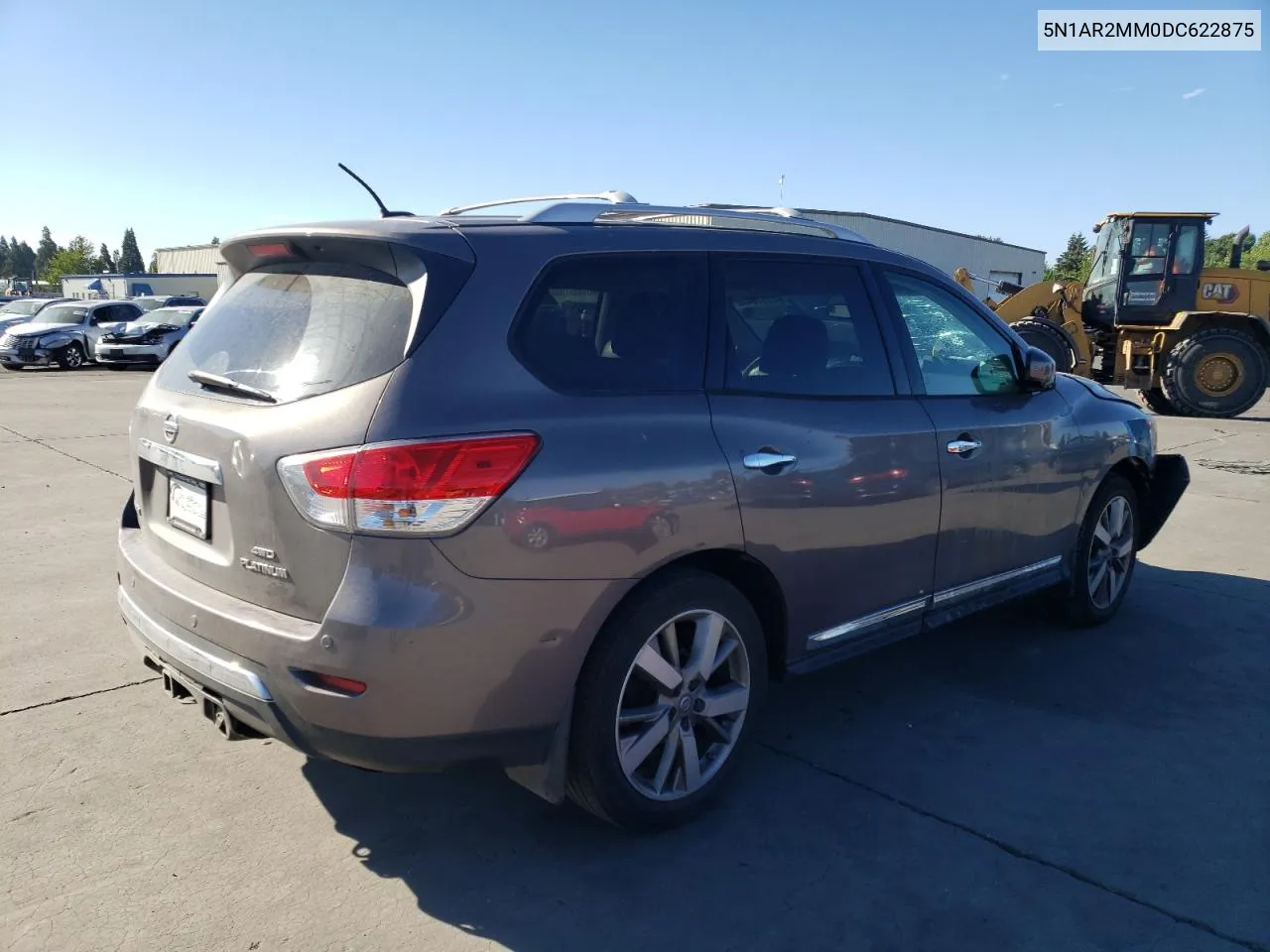 2013 Nissan Pathfinder S VIN: 5N1AR2MM0DC622875 Lot: 64257644