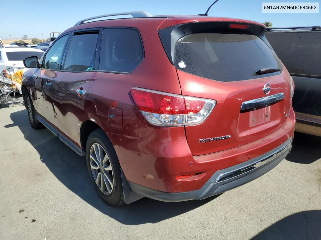 2013 Nissan Pathfinder S VIN: 5N1AR2MN6DC684662 Lot: 64575594