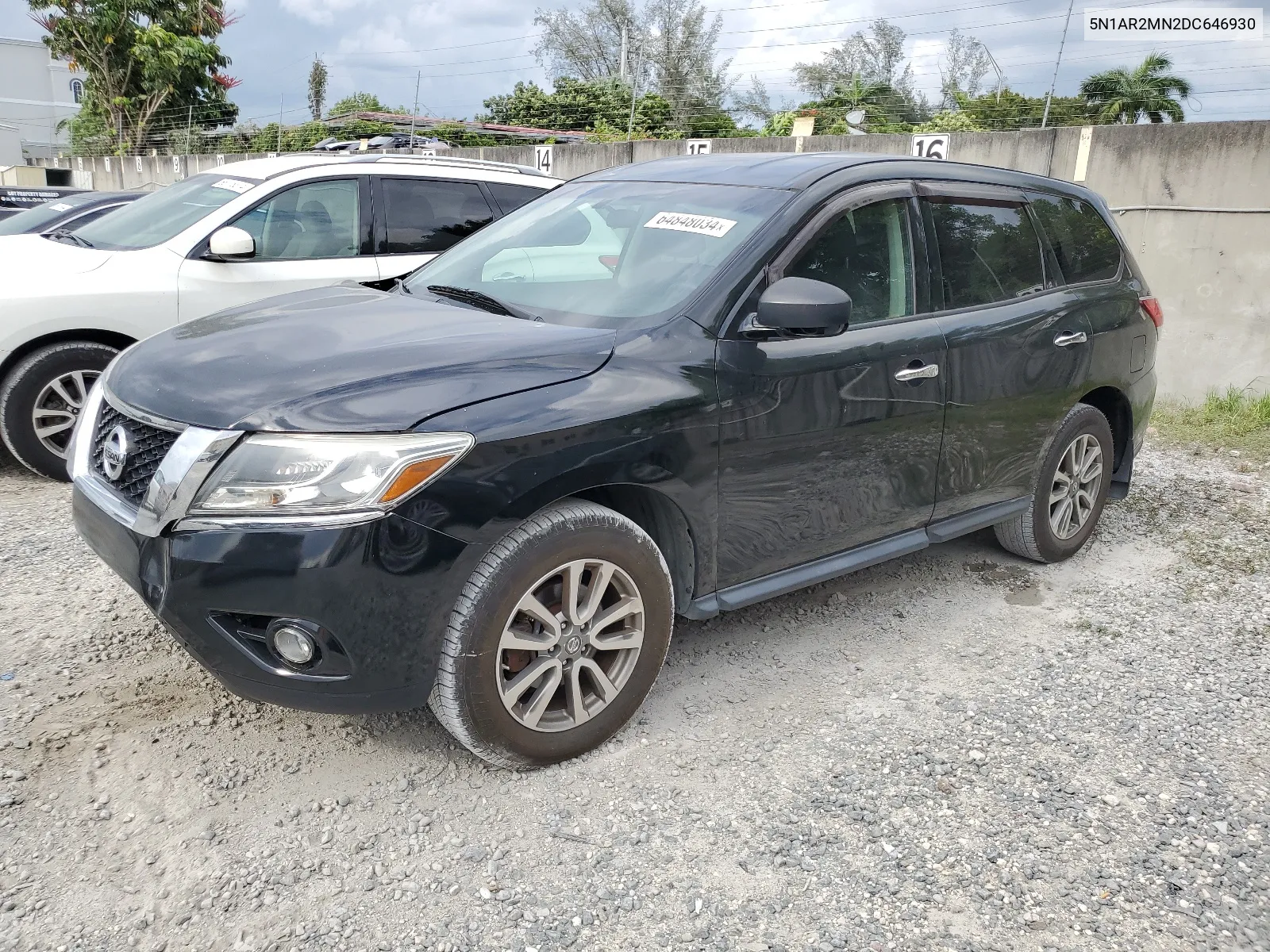 2013 Nissan Pathfinder S VIN: 5N1AR2MN2DC646930 Lot: 64848034