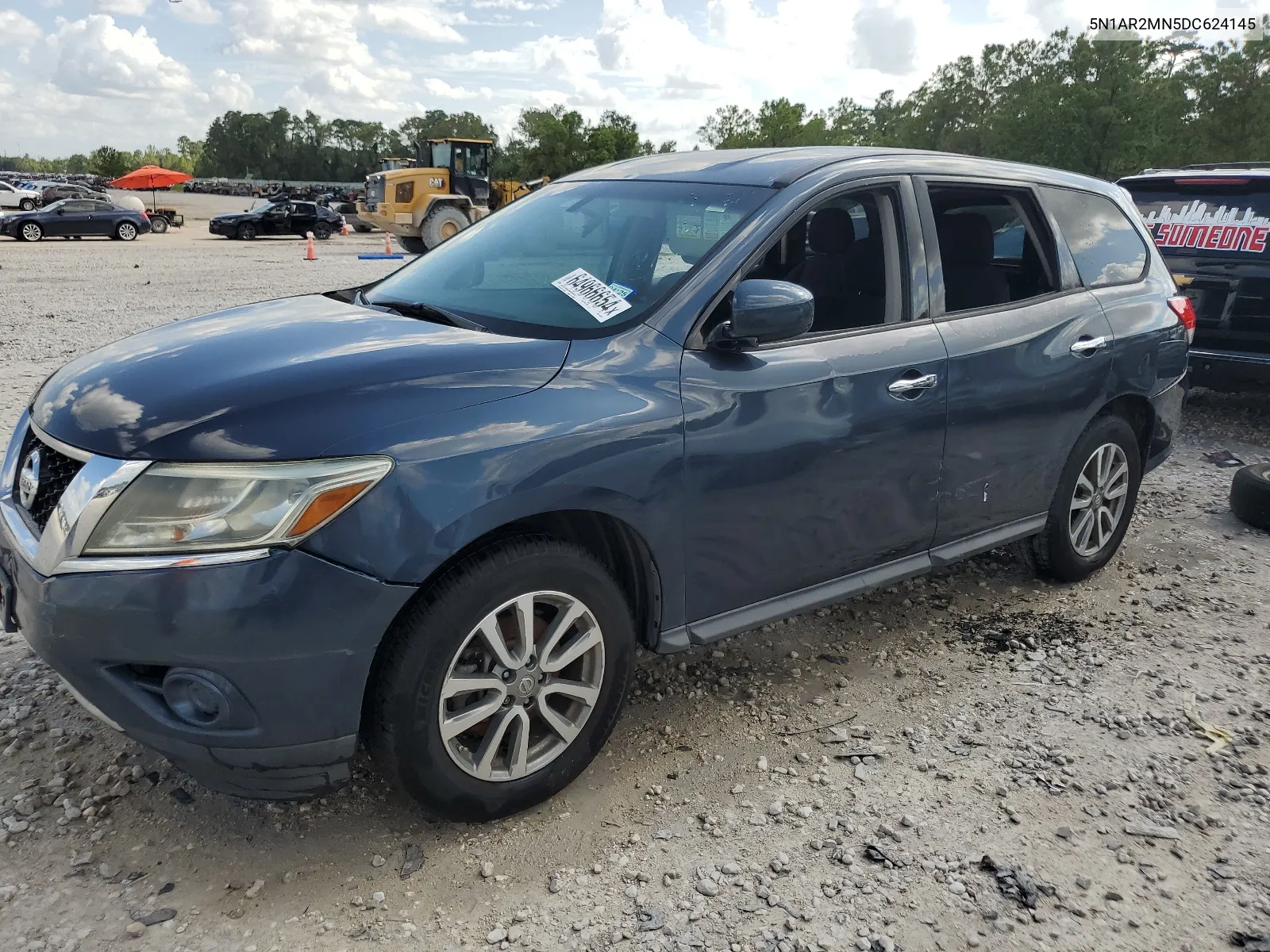 5N1AR2MN5DC624145 2013 Nissan Pathfinder S