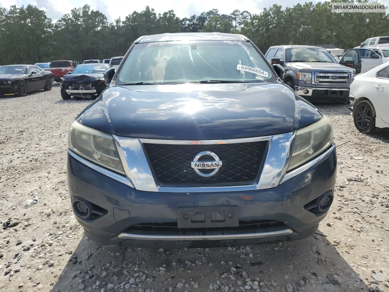 2013 Nissan Pathfinder S VIN: 5N1AR2MN5DC624145 Lot: 64966654