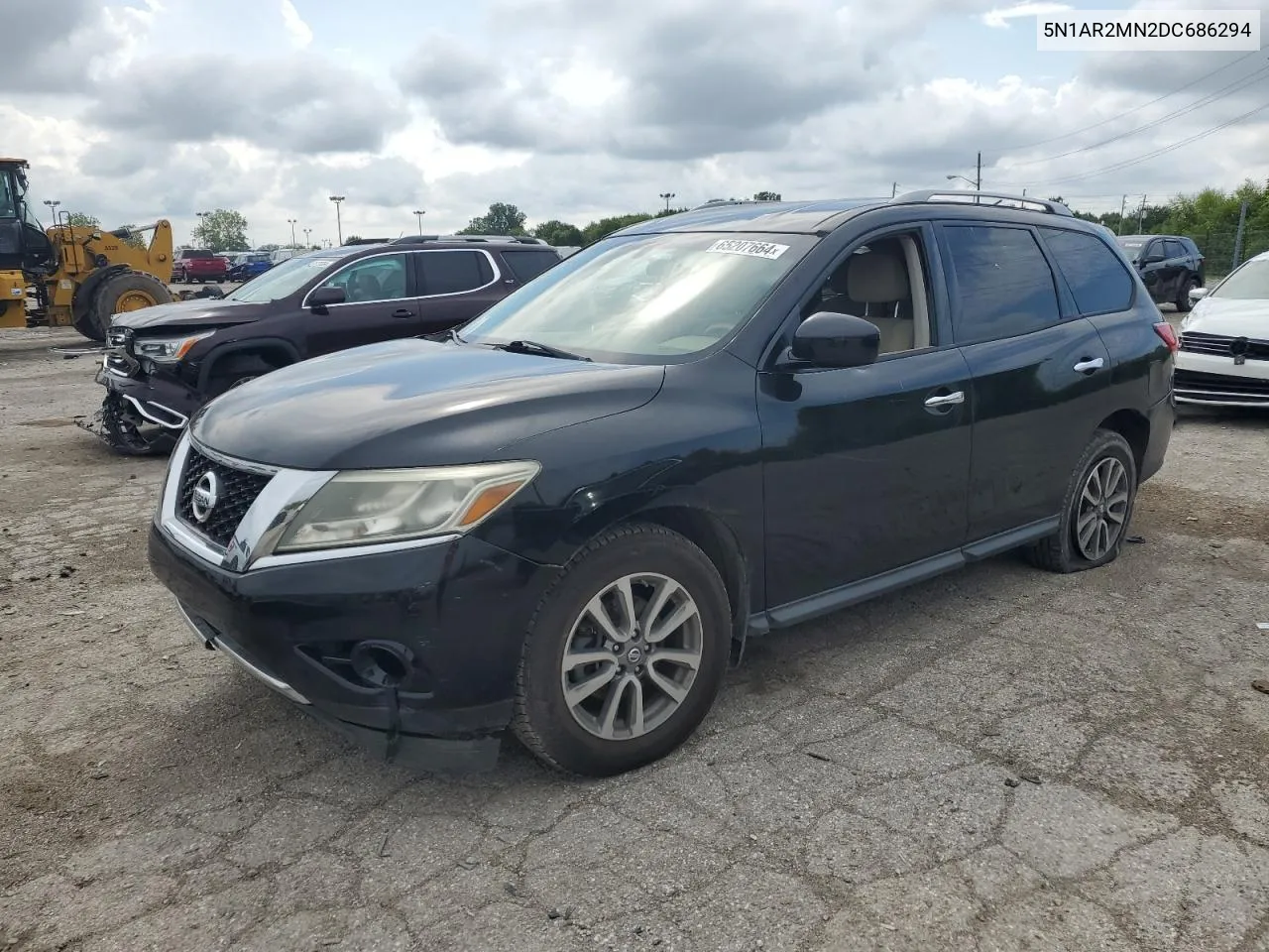 5N1AR2MN2DC686294 2013 Nissan Pathfinder S