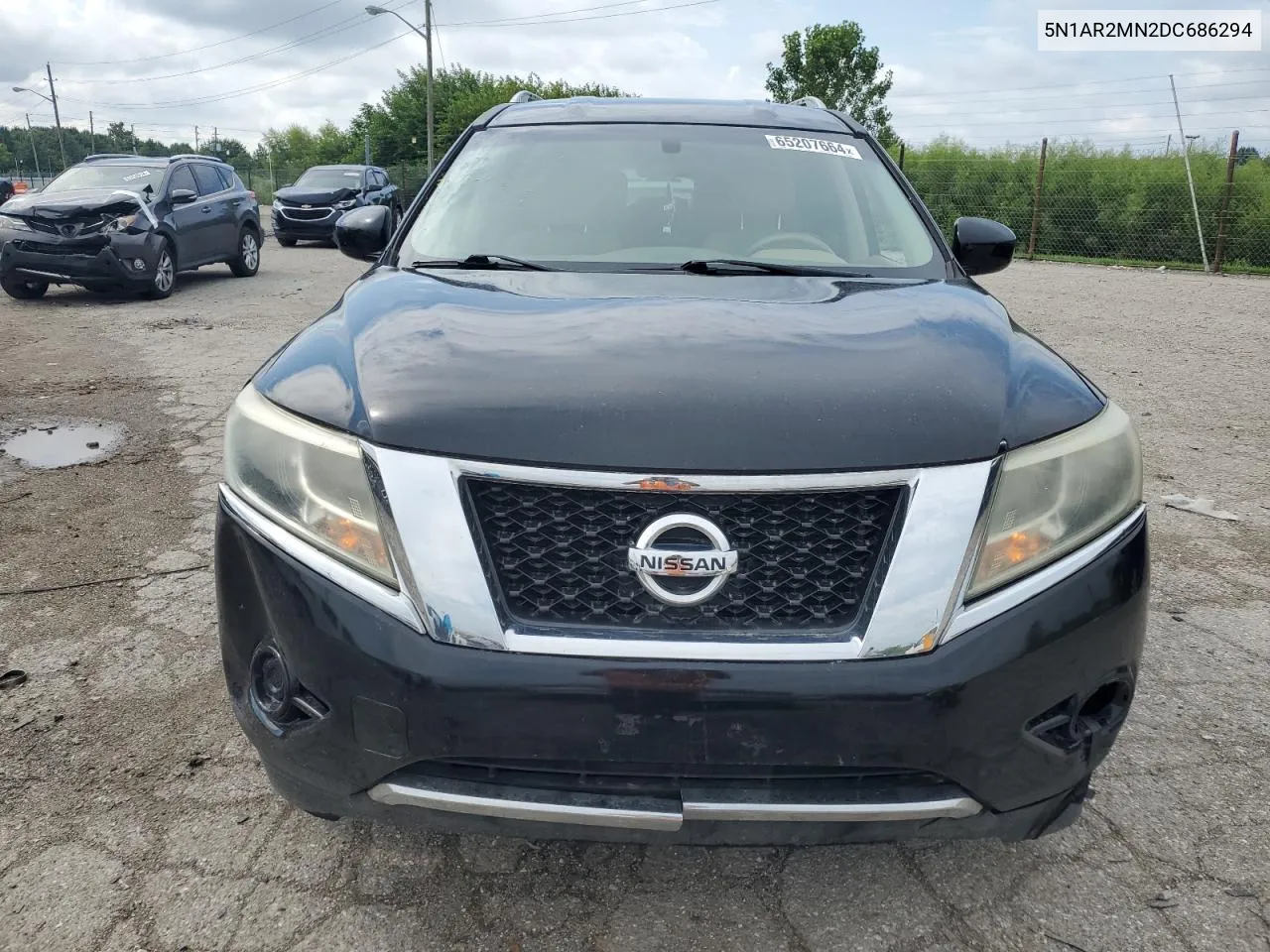 2013 Nissan Pathfinder S VIN: 5N1AR2MN2DC686294 Lot: 65207664