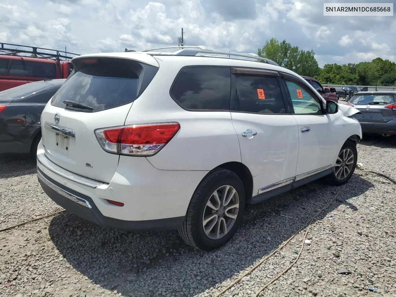 2013 Nissan Pathfinder S VIN: 5N1AR2MN1DC685668 Lot: 65438734