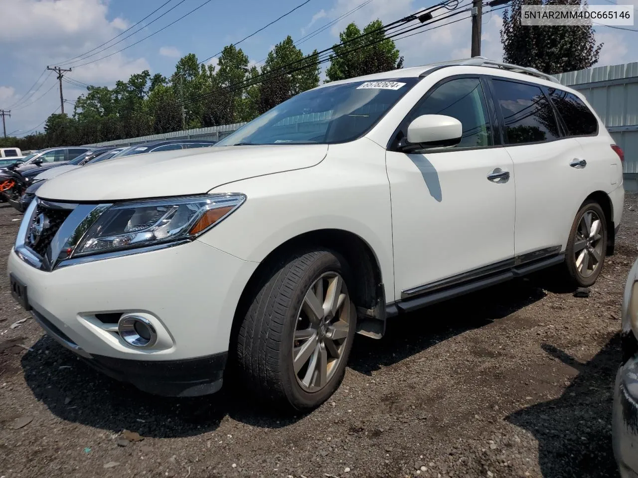 2013 Nissan Pathfinder S VIN: 5N1AR2MM4DC665146 Lot: 65782624