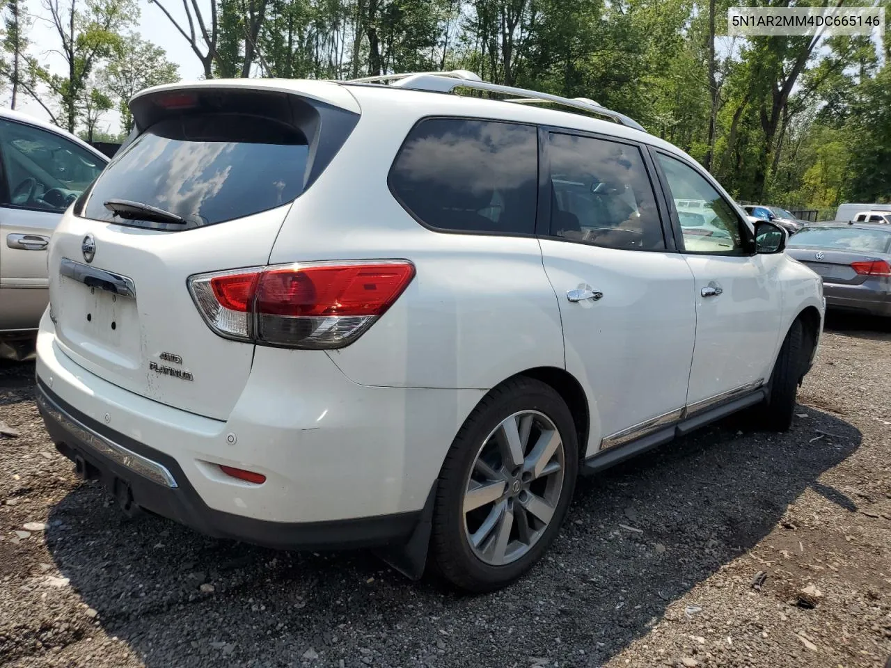 2013 Nissan Pathfinder S VIN: 5N1AR2MM4DC665146 Lot: 65782624