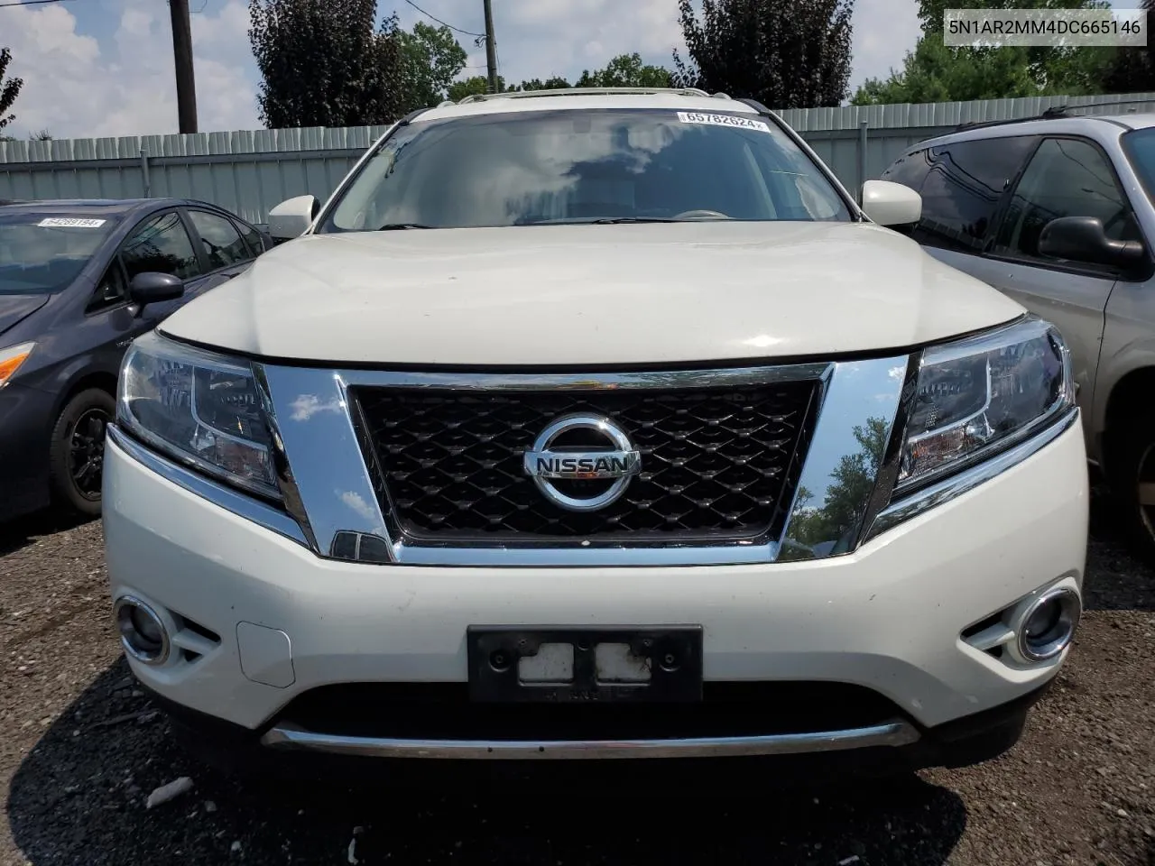 2013 Nissan Pathfinder S VIN: 5N1AR2MM4DC665146 Lot: 65782624