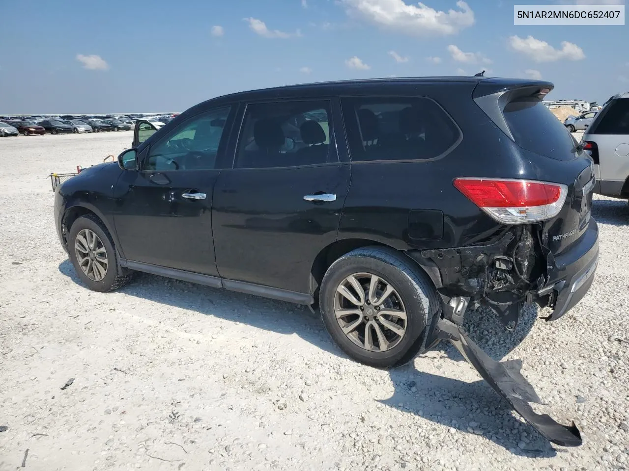 2013 Nissan Pathfinder S VIN: 5N1AR2MN6DC652407 Lot: 65931704